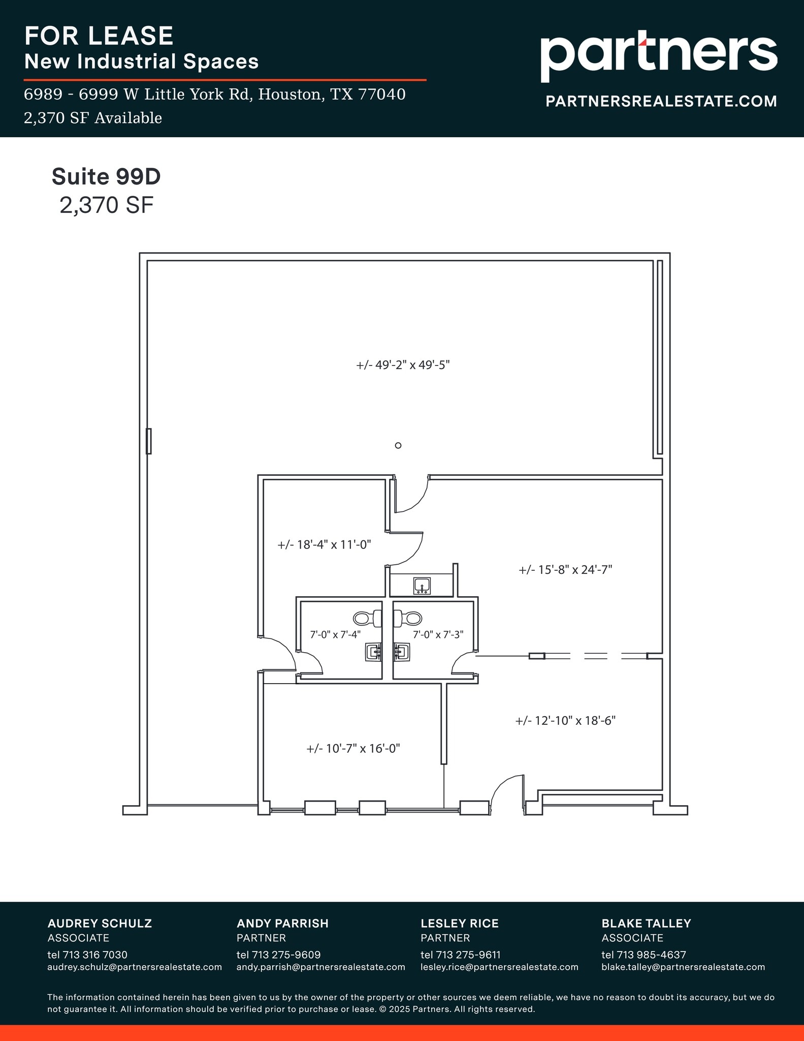 6989 W Little York Rd, Houston, TX for lease Site Plan- Image 1 of 1