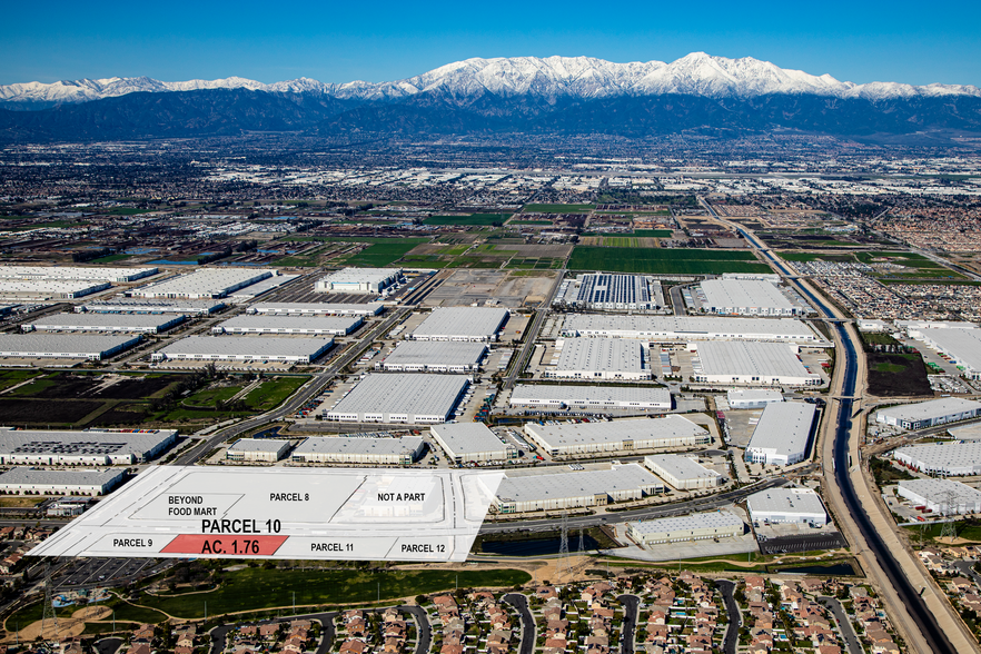 Land in Eastvale, CA for lease - Aerial - Image 3 of 8