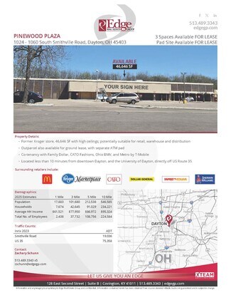 More details for 1024 S Smithville Rd, Dayton, OH - Land for Lease