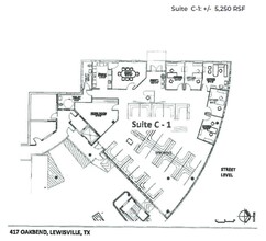 417 Oakbend Dr, Lewisville, TX for lease Floor Plan- Image 1 of 1