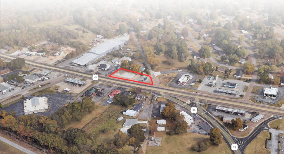 1966 S Highland Ave, Jackson, TN for lease - Aerial - Image 1 of 1