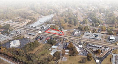 1966 S Highland Ave, Jackson, TN - AERIAL map view