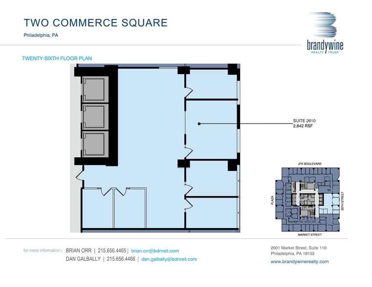 2001 Market St, Philadelphia, PA for lease - Site Plan - Image 3 of 36