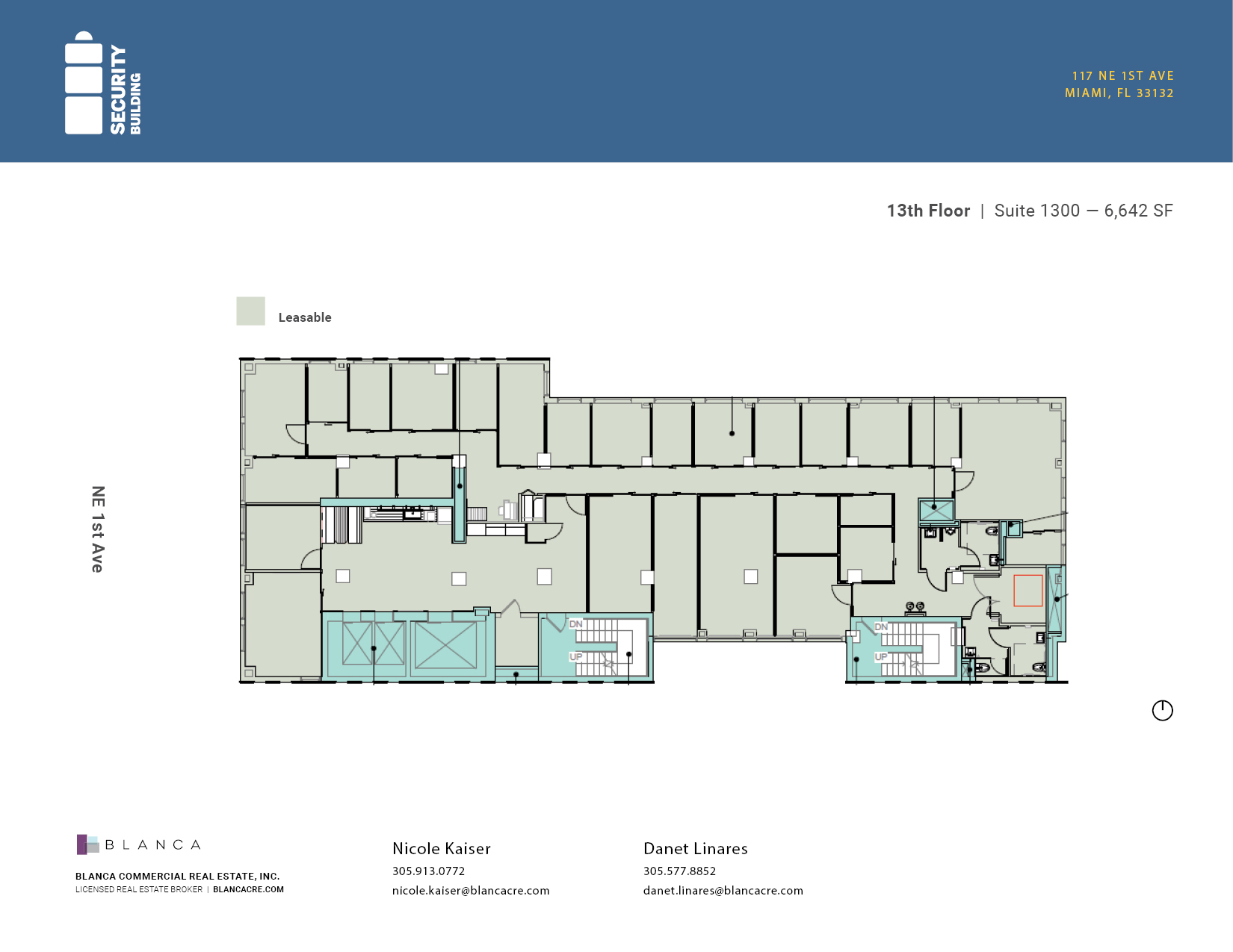 117 NE 1st Ave, Miami, FL for lease Floor Plan- Image 1 of 1