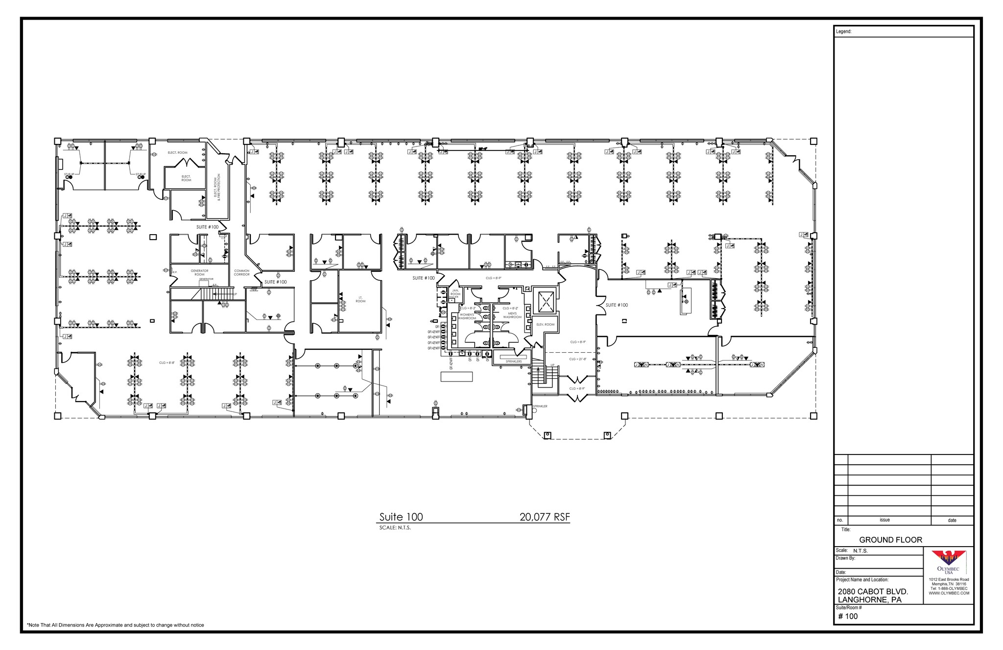 2080 Cabot Blvd W, Langhorne, PA for lease Floor Plan- Image 1 of 1