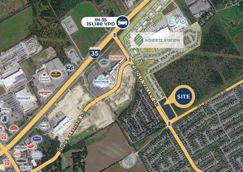 Cibolo Valley Drive Dr, Schertz, TX for lease - Primary Photo - Image 1 of 1
