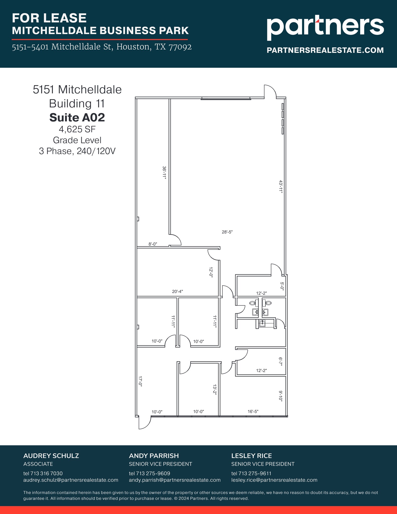 5151 Mitchelldale St, Houston, TX for lease Site Plan- Image 1 of 1