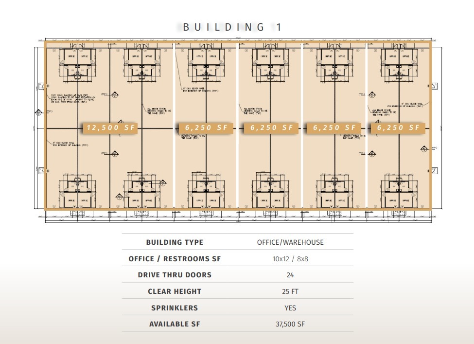 11926 Rail Dr, San Antonio, TX for lease Floor Plan- Image 1 of 1