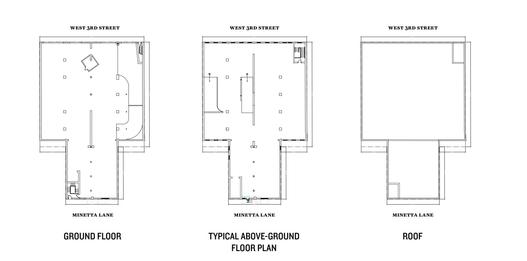 122 W 3rd Street / 12 Minetta Ln, New York, NY for lease Floor Plan- Image 1 of 1