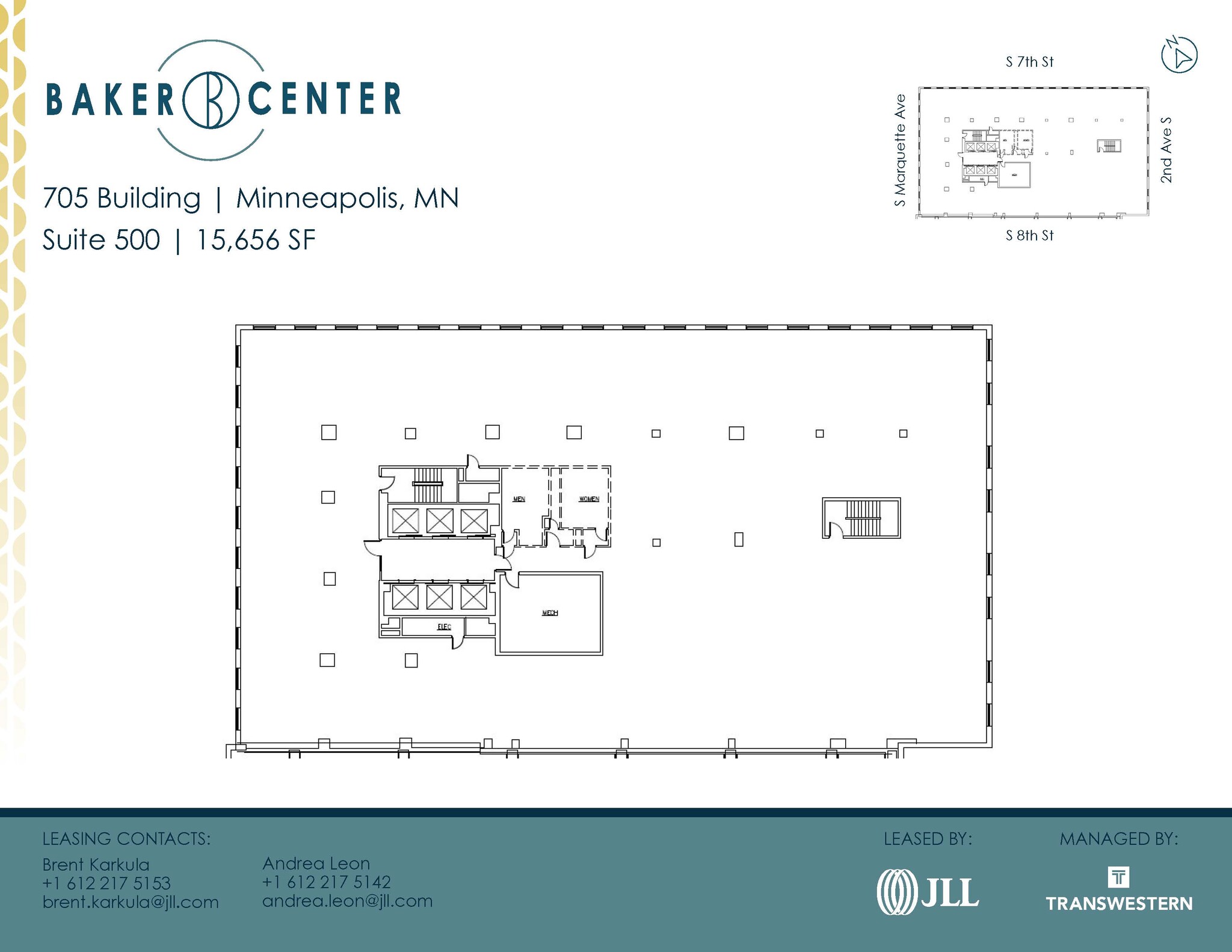 733 Marquette Ave, Minneapolis, MN for lease Floor Plan- Image 1 of 1