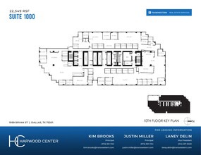 1999 Bryan St, Dallas, TX for lease Floor Plan- Image 1 of 1