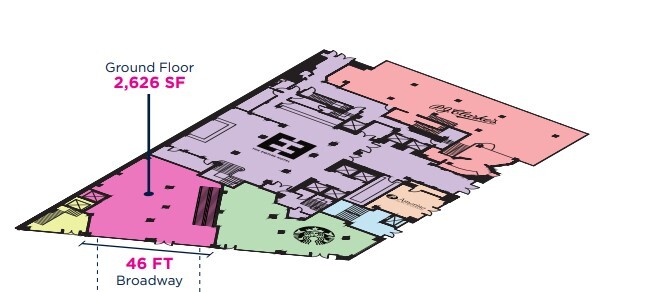 44 W 63rd St, New York, NY for lease Floor Plan- Image 1 of 1