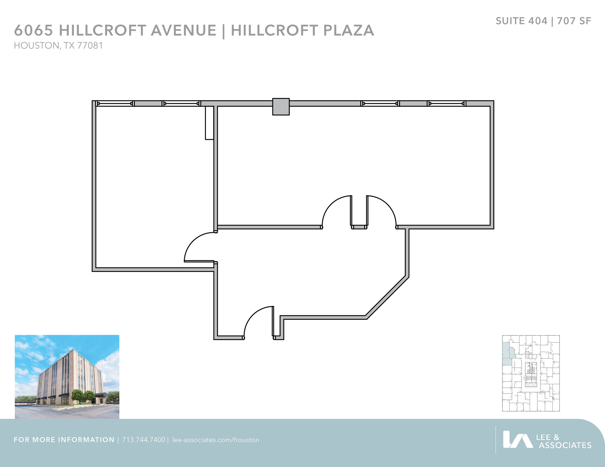 6065 Hillcroft Ave, Houston, TX for lease Floor Plan- Image 1 of 1