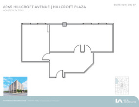 6065 Hillcroft Ave, Houston, TX for lease Floor Plan- Image 1 of 1