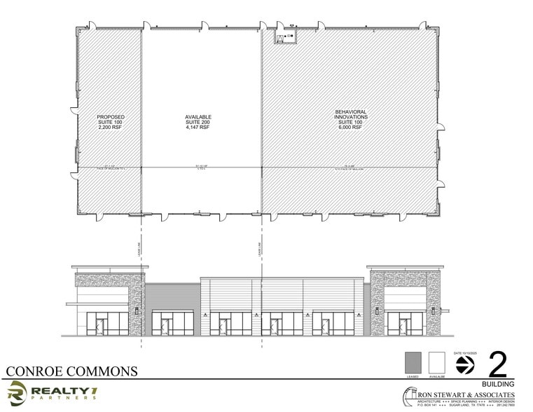 I-45 N at League Line Rd, Conroe, TX for lease - Site Plan - Image 2 of 10