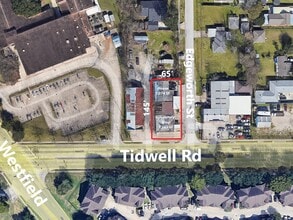 2405 Tidwell Rd, Houston, TX - AERIAL map view - Image1