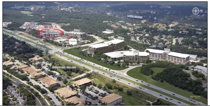 3600 N Capital of Texas Hwy, Austin, TX for lease - Aerial - Image 2 of 22