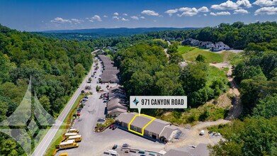 971 Canyon Rd, Morgantown, WV - AERIAL  map view