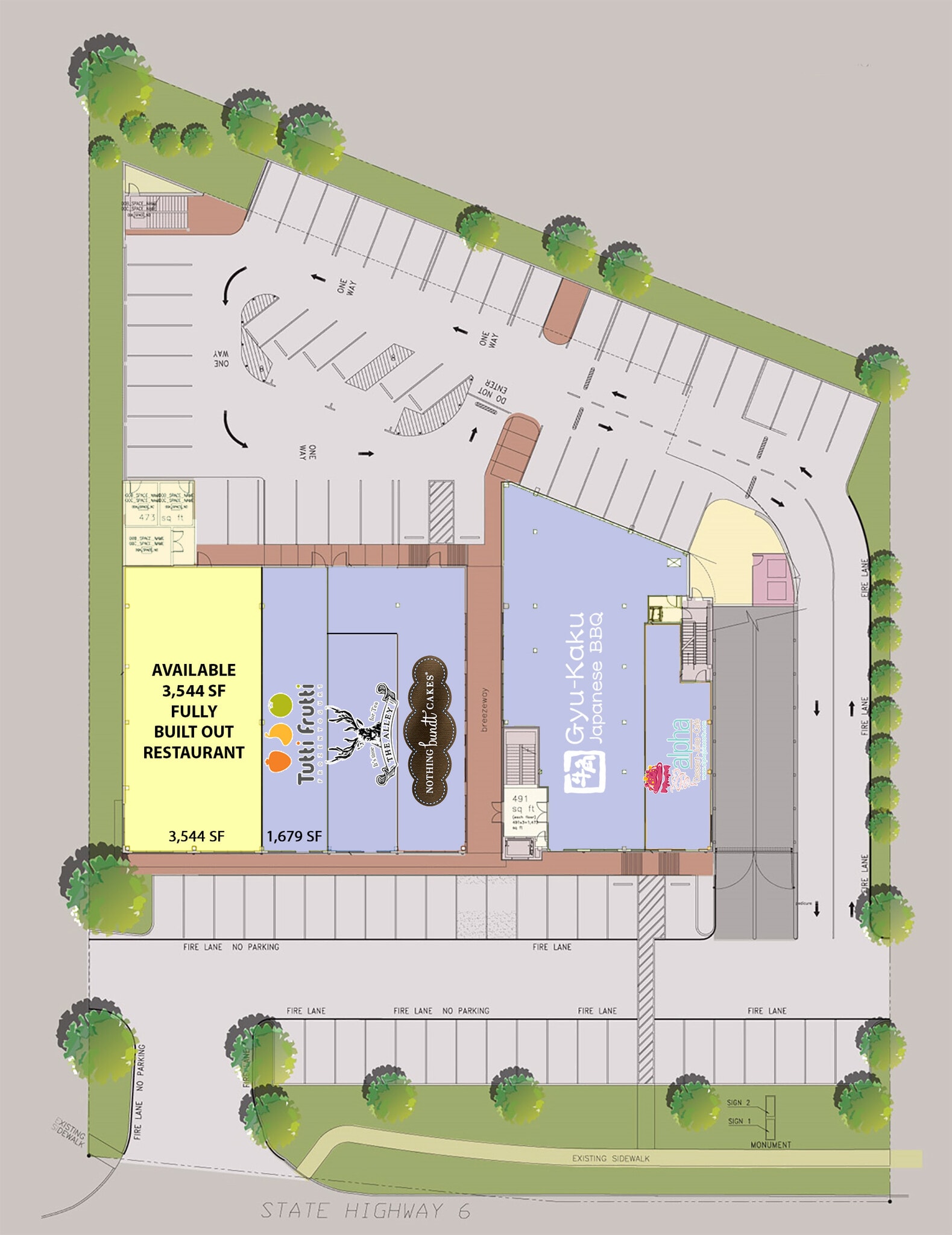 1525-1535 Highway 6, Sugar Land, TX for lease Site Plan- Image 1 of 2