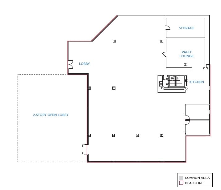 333 W Santa Clara St, San Jose, CA for lease Floor Plan- Image 1 of 1