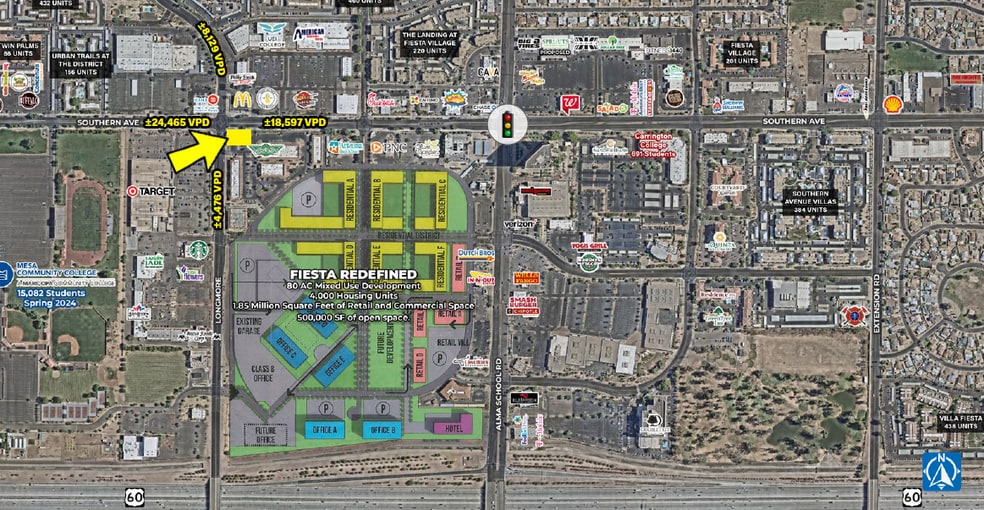 Longmore, Mesa, AZ for lease - Building Photo - Image 1 of 4