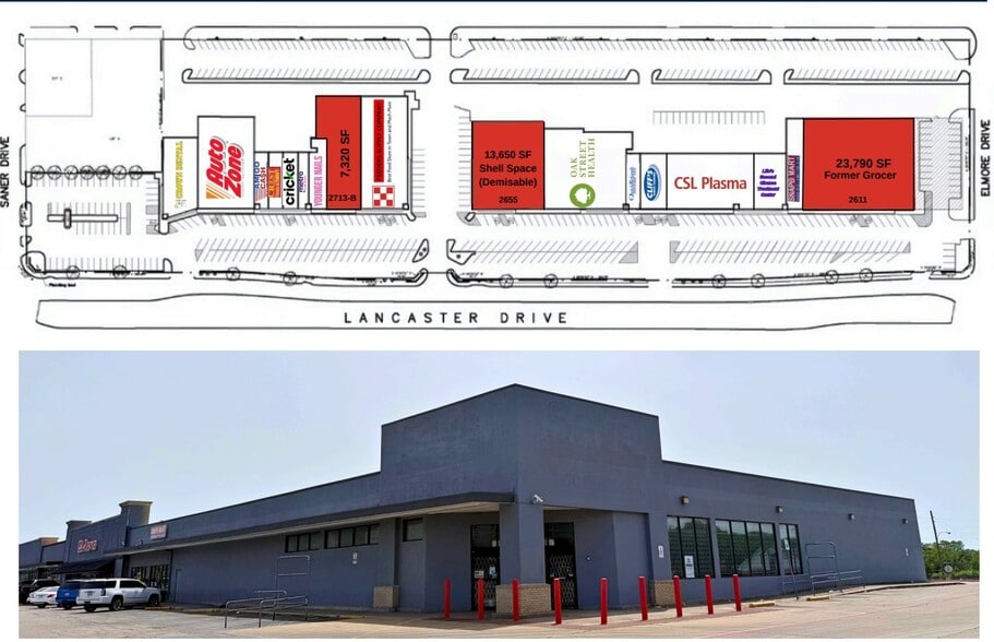 2603-2729 S Lancaster Rd, Dallas, TX for lease - Floor Plan - Image 3 of 3