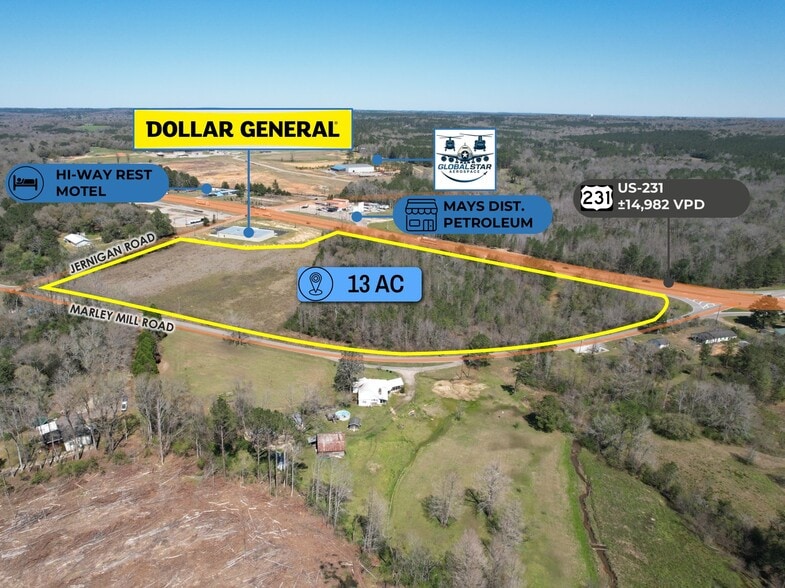 adj. to 3039 Jernigan rd, Ozark, AL for sale - Building Photo - Image 2 of 8