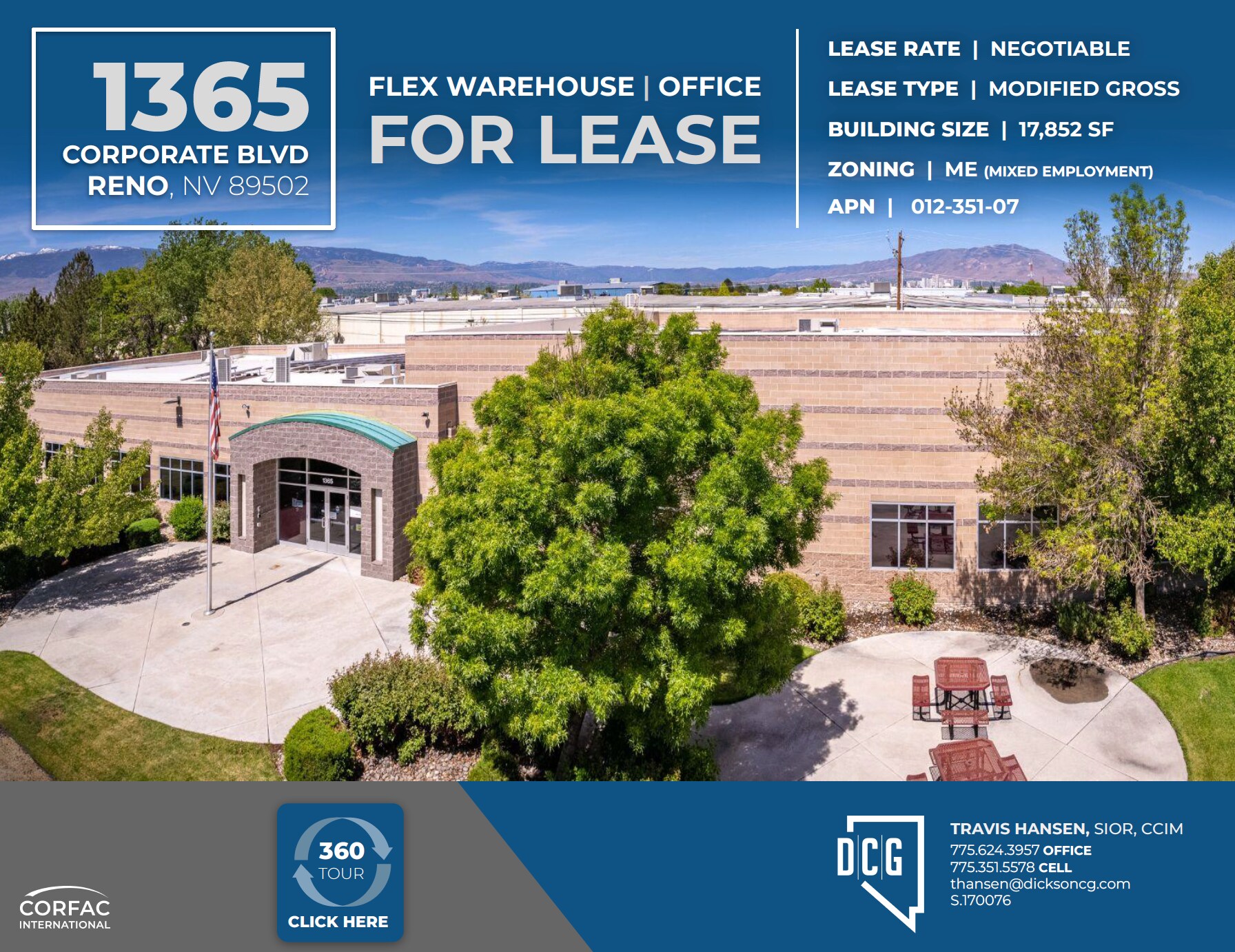 1365 Corporate Blvd, Reno, NV for sale Building Photo- Image 1 of 1