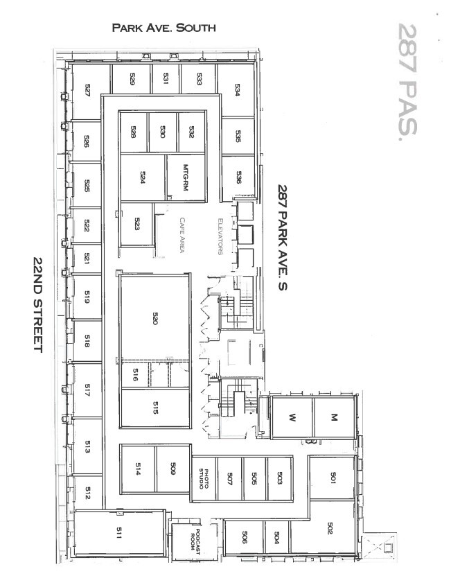 287 Park Ave S, New York, NY for lease Floor Plan- Image 1 of 1