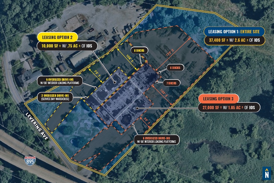 5495 Levering Ave, Elkridge, MD for lease Site Plan- Image 1 of 1