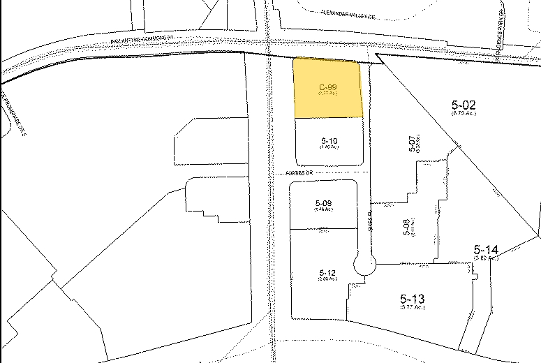 10815 Sikes Pl, Charlotte, NC for sale - Plat Map - Image 2 of 12