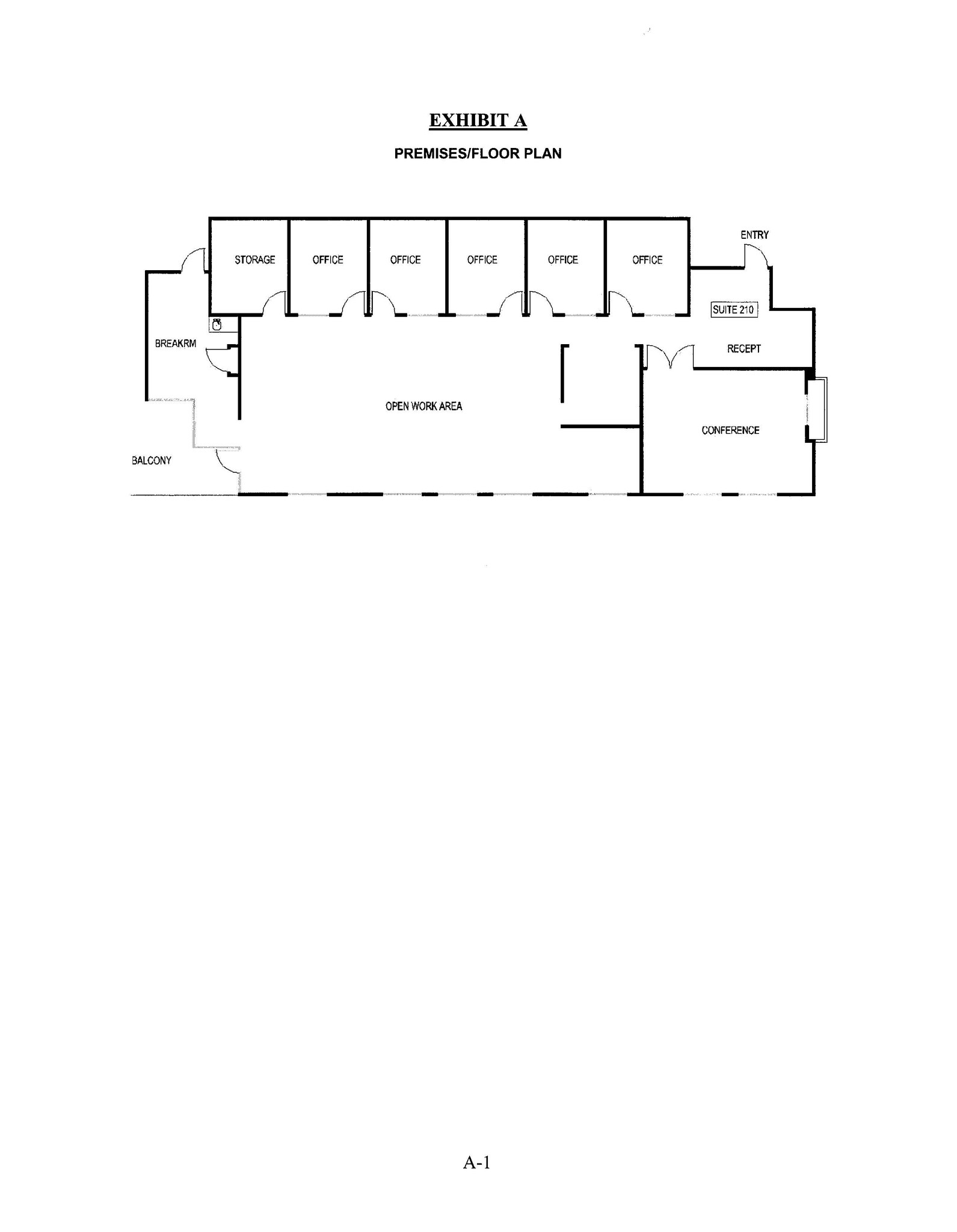 1210 S Valley View Blvd, Las Vegas, NV for lease Floor Plan- Image 1 of 1