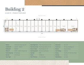 1485 Goodwin Rd, Apex, NC for lease Floor Plan- Image 1 of 2