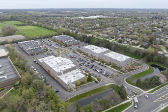 1870 W Winchester Rd, Libertyville, IL - aerial  map view