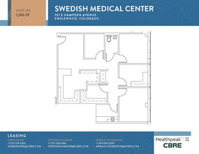 701 E Hampden Ave, Englewood, CO for lease Floor Plan- Image 1 of 1