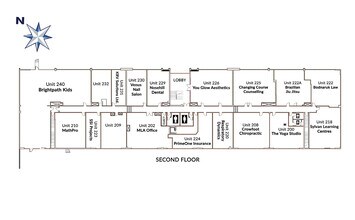 1829 Ranchlands Blvd NW, Calgary, AB for lease Floor Plan- Image 1 of 6