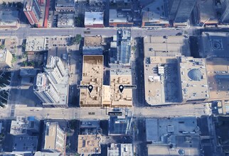 10310 102nd Ave NW, Edmonton, AB - AERIAL  map view