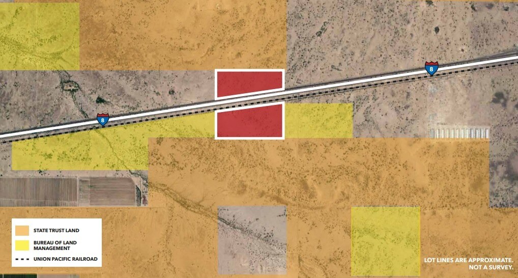 128 AC Interstate 8 Land, Dateland, AZ 85333 Land for Sale