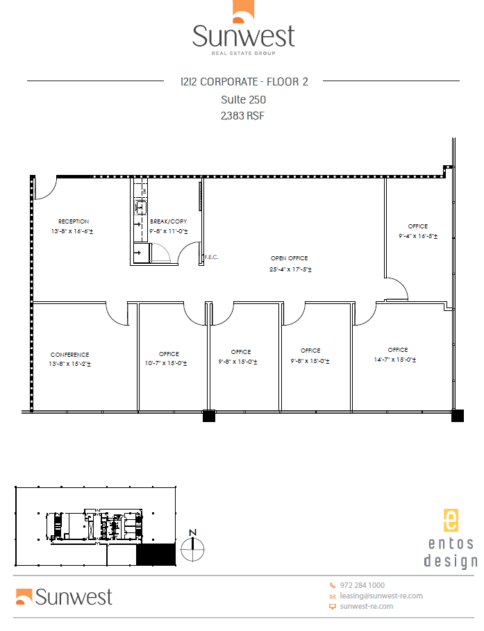 1212 Corporate Dr, Irving, TX for lease Floor Plan- Image 1 of 1