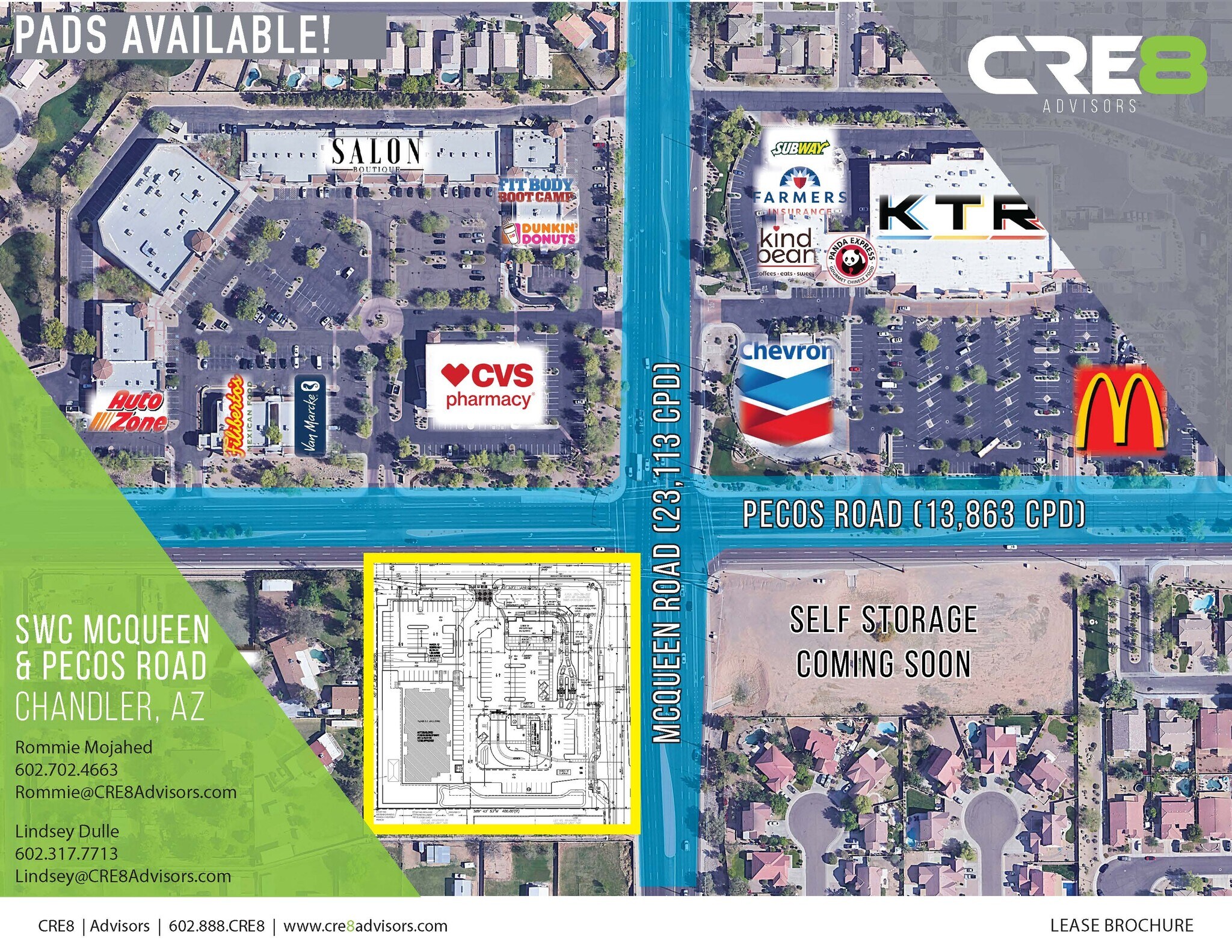 SWC McQueen Rd & Pecos Rd, Chandler, AZ for sale Building Photo- Image 1 of 1