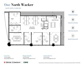 1 N Wacker, Chicago, IL for lease Floor Plan- Image 1 of 1