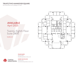 434 Fayetteville St, Raleigh, NC for lease Floor Plan- Image 1 of 1