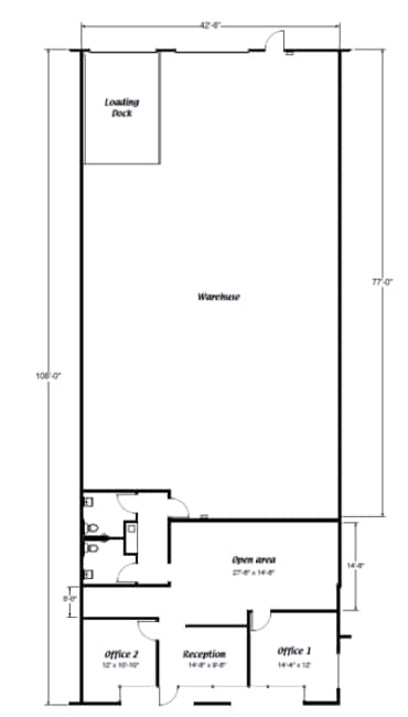 7650-7696 Las Positas Rd, Livermore, CA for lease Floor Plan- Image 1 of 1