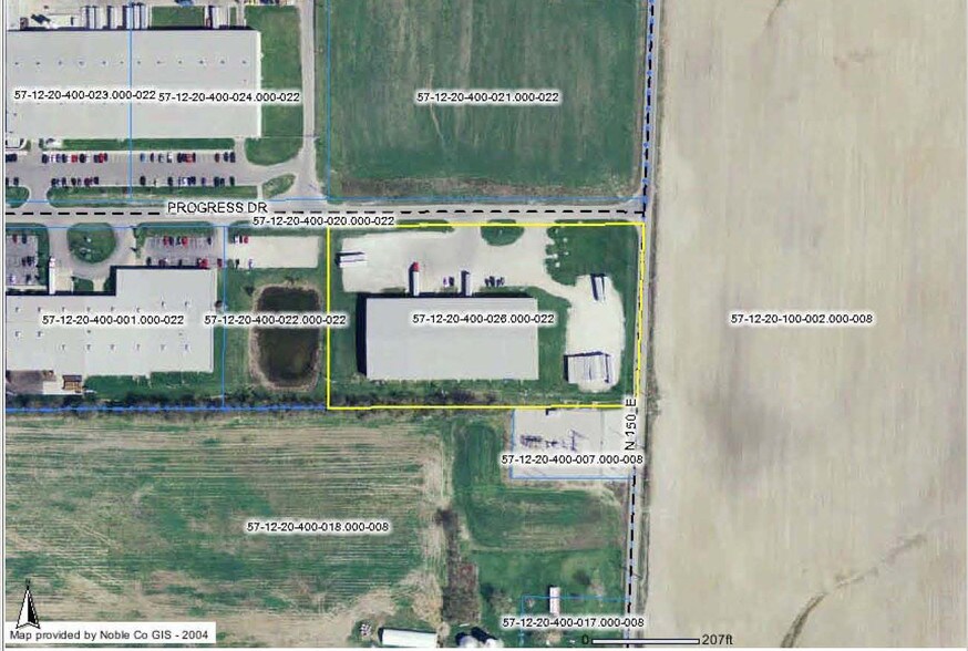 1712 Progress Dr, Albion, IN for sale - Primary Photo - Image 1 of 1