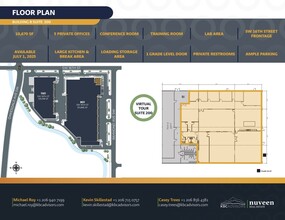 801 SW 16th St, Renton, WA for lease Floor Plan- Image 1 of 2