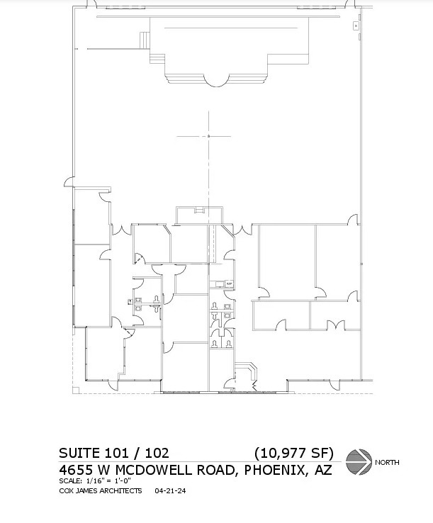 4655 W McDowell Rd, Phoenix, AZ for lease Floor Plan- Image 1 of 1