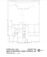 4655 W McDowell Rd, Phoenix, AZ for lease Floor Plan- Image 1 of 1