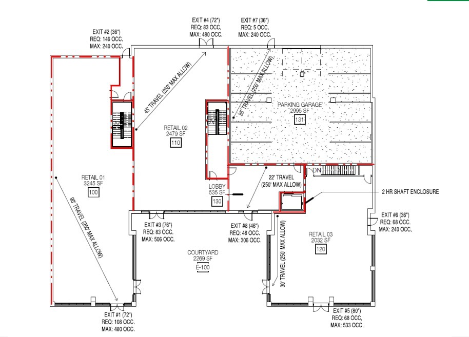 445 Central Ave, Highland Park, IL for lease Floor Plan- Image 1 of 1