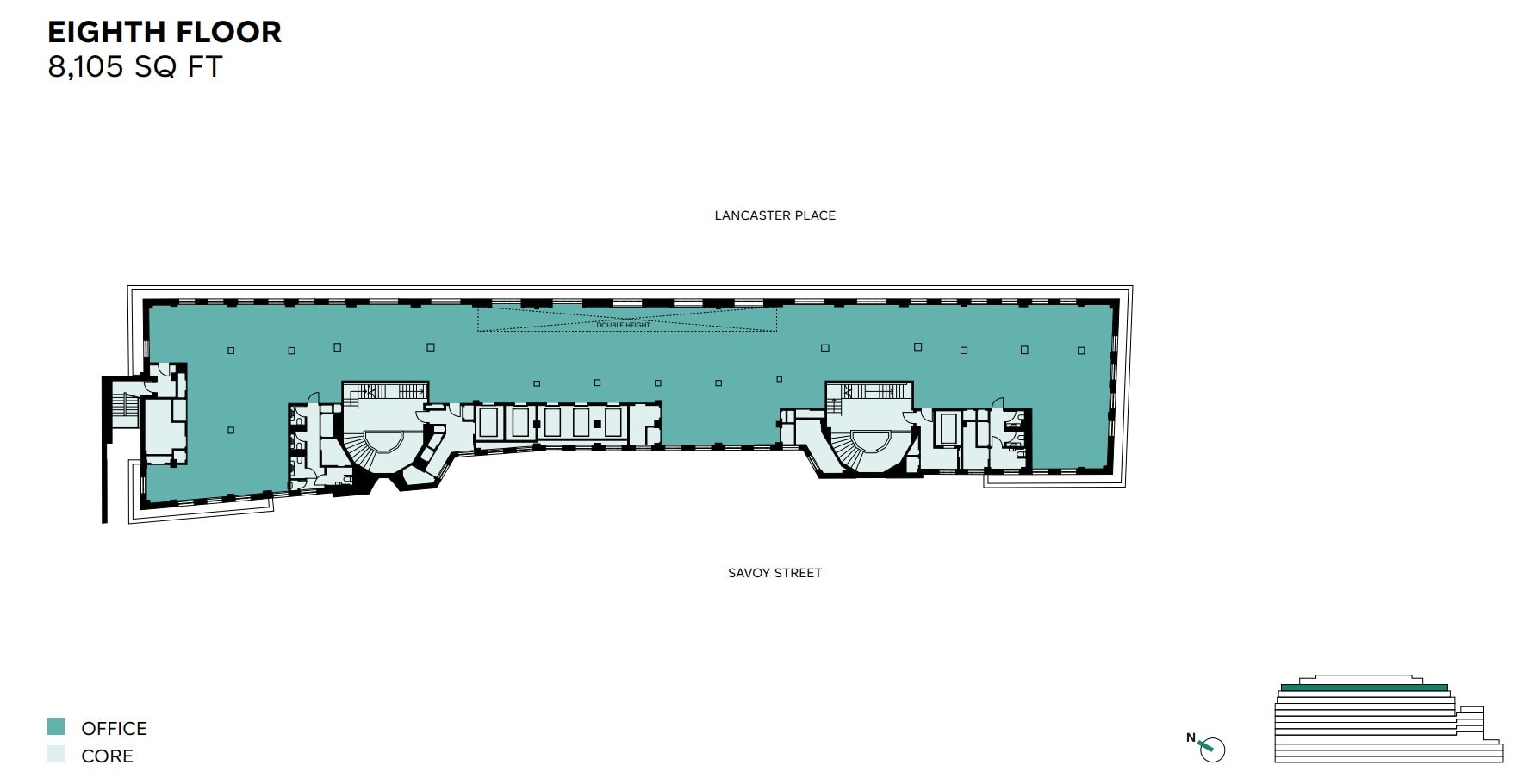 12-13 Lancaster Pl, London for lease Floor Plan- Image 1 of 1