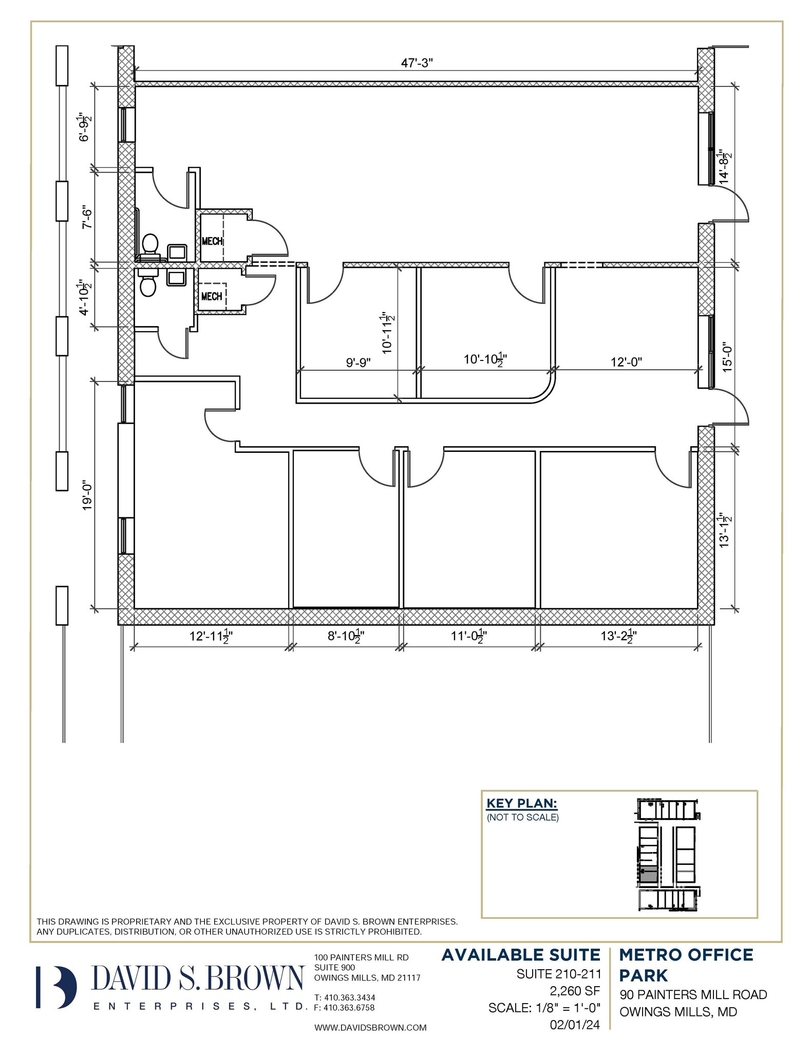 90 Painters Mill Rd, Owings Mills, MD for lease Floor Plan- Image 1 of 1